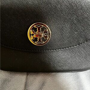 Tory Burch Black and Gold Crossbody Bag